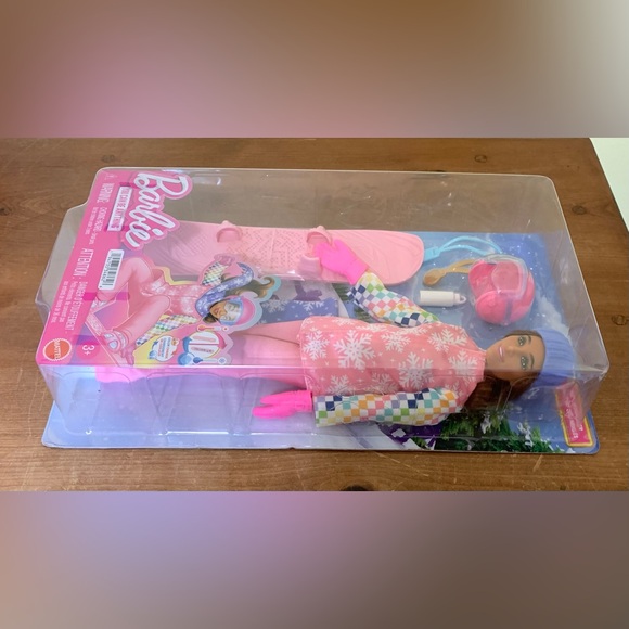 Barbie Snowboarder Doll with Pink Gear Careers You Can Be Anything New NIB - Picture 2 of 6